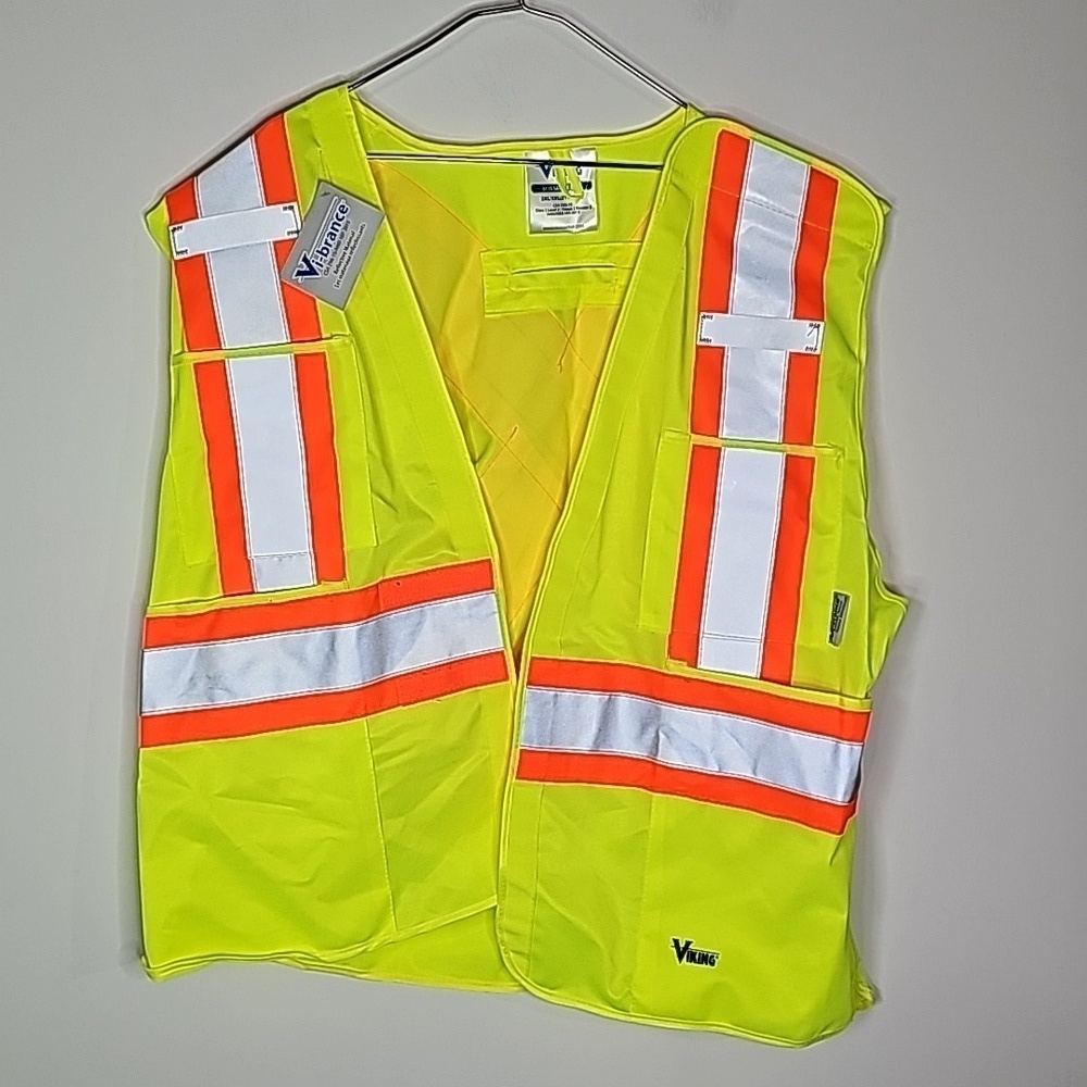 Viking XXL yellow reflective class 2 level 2 vest